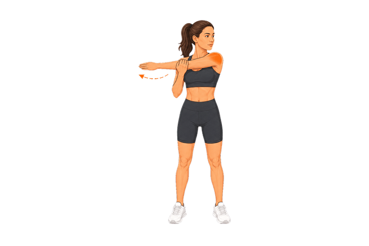 Cross-Body Shoulder demonstration