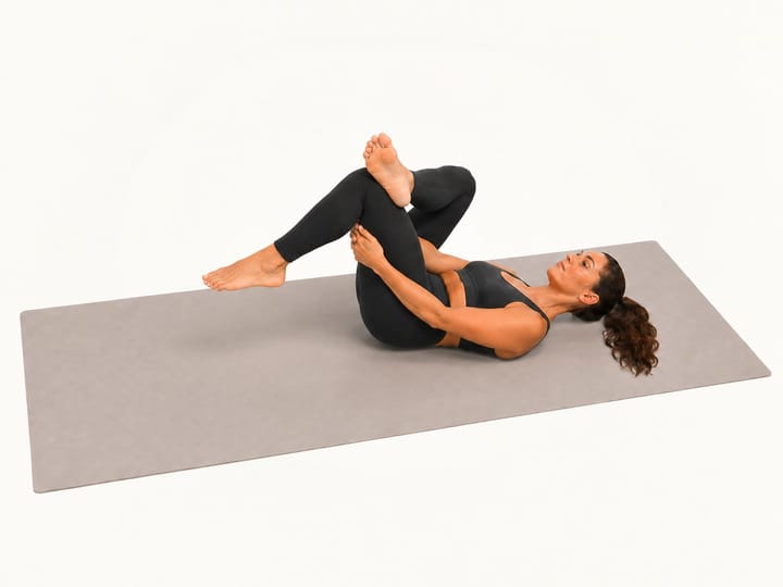 Figure Four (Supine) demonstration