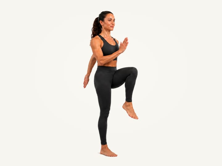 High Knees demonstration