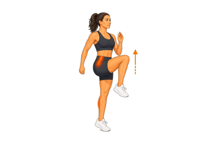 High Knees demonstration
