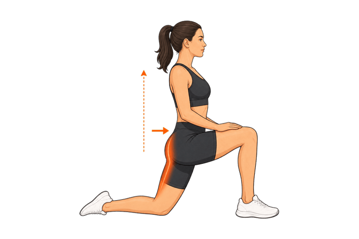Hip Flexor Lunge demonstration