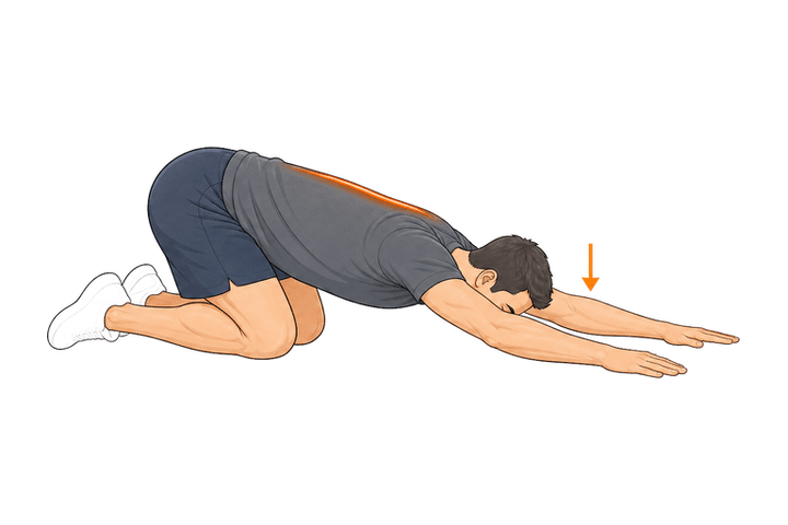 Puppy Pose demonstration