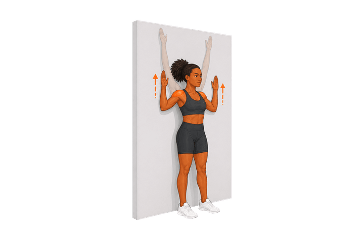 Scapular Wall Slides demonstration