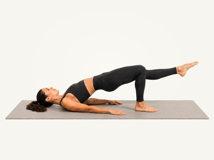 Single-Leg Glute Bridge demonstration