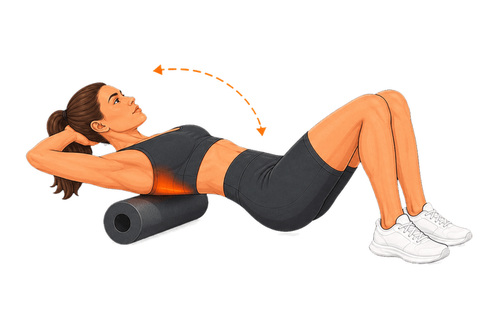 Thoracic Foam Roll demonstration
