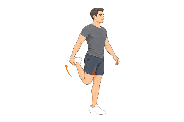 Walking Quad Pull demonstration